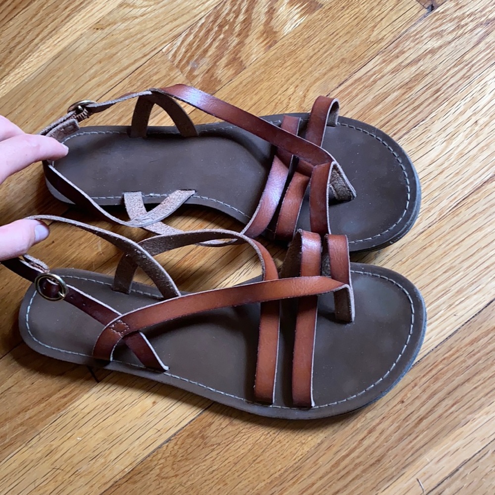 Faux Leather sandals